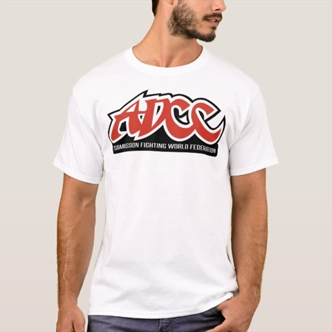 ADCC Submission Fighting World Championship White T-Shirt