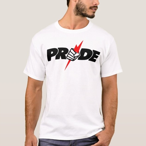 Pride Fighting Championships White T-Shirt