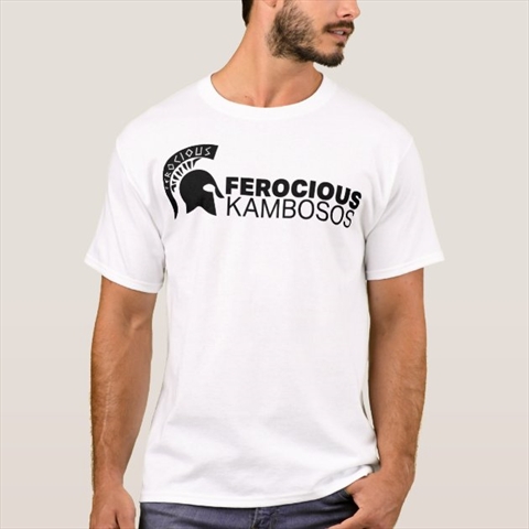 Ferocious George Kambosos Jr White T-Shirt
