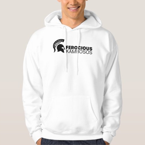 Ferocious George Kambosos Jr White Hoodie