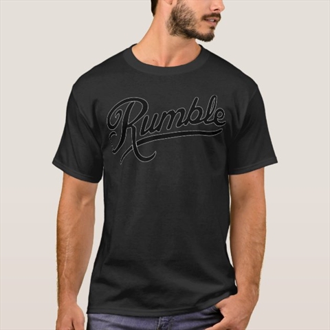 Rumble Anthony Johnson Black T-Shirt