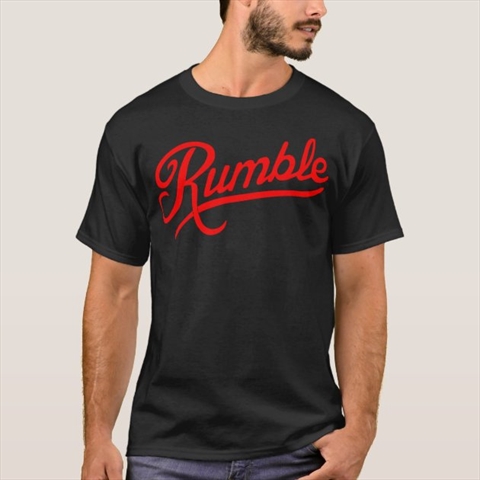 Rumble Anthony Johnson Black T-Shirt