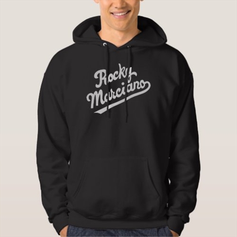 Rocky Marciano Boxing Black Hoodie