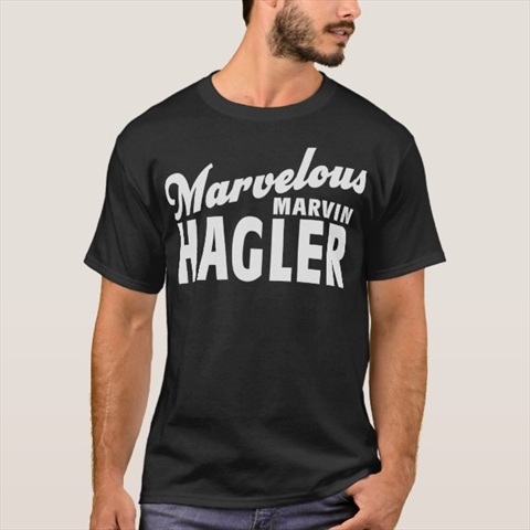 Marvelous Marvin Hagler Boxing Black T-Shirt