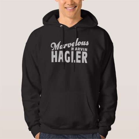 Marvelous Marvin Hagler Boxing Black Hoodie