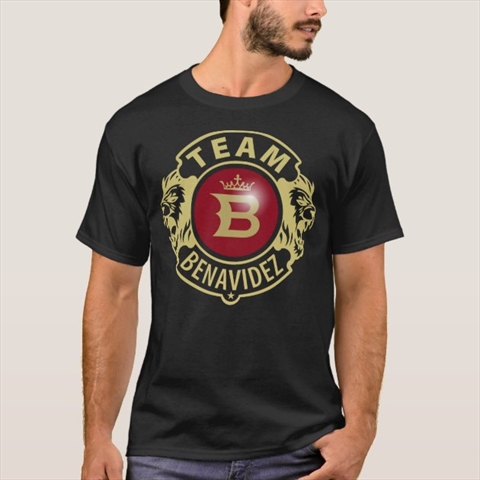 Team Benavidez David Benavidez Boxing Black T-Shirt
