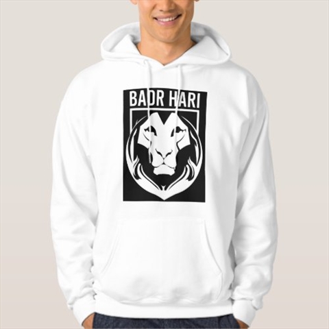 Badr Hari MMA White Hoodie