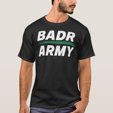 Badr Army Badr Hari MMA Black T-Shirt