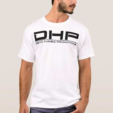 DHP Devin Haney Promotions White T-Shirt