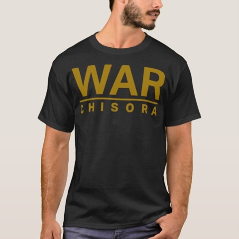 War Chisora Derek Chisora Boxing Black T-Shirt