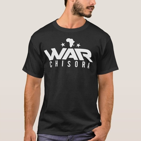 War Chisora Derek Chisora Boxing Black T-Shirt