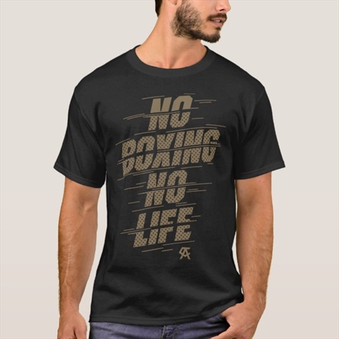 No Boxing No Life Canelo Alvarez Black T-Shirt