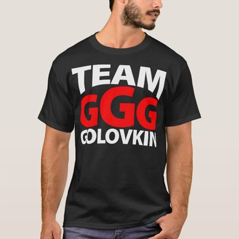 Team GGG Golovkin Gennady Golovkin Black T-Shirt