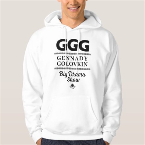 Gennady Golovkin Big Drama Show White Hoodie