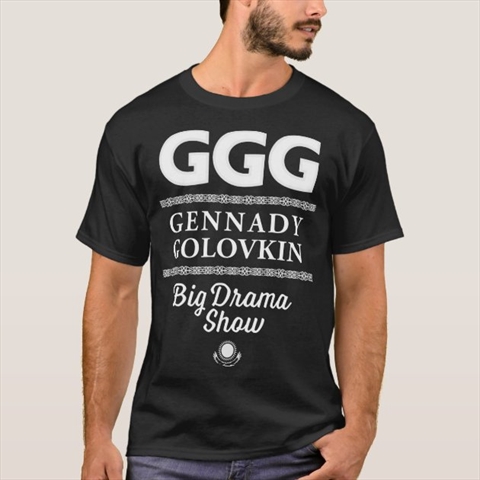 Gennady Golovkin Big Drama Show Black T-Shirt