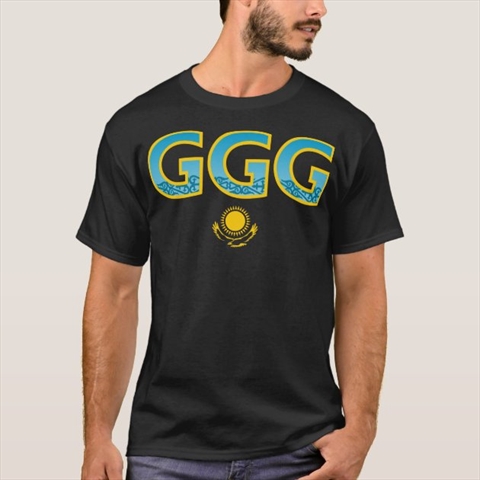 GGG Gennady Golovkin Boxing Black T-Shirt