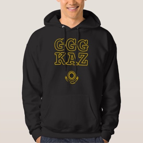 GGG KAZ Gennady Golovkin Boxing Black Hoodie