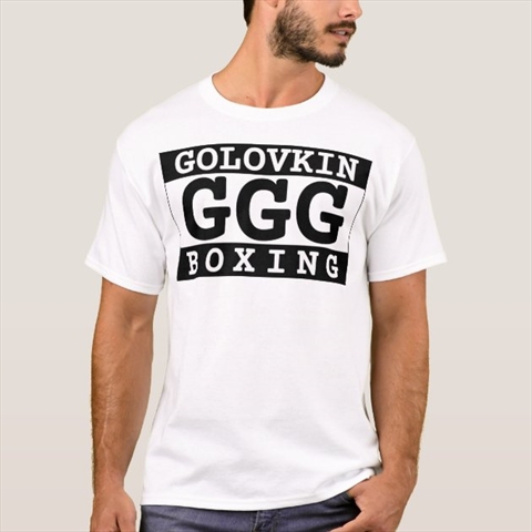 GGG Gennady Golovkin Boxing White T-Shirt