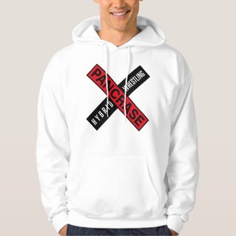 Pancrase Hybrid Wrestling White Hoodie