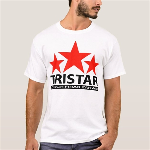 Tristar Coach Firas Zahabi White T-Shirt