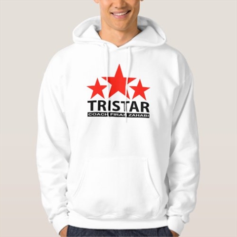 Tristar Coach Firas Zahabi White Hoodie