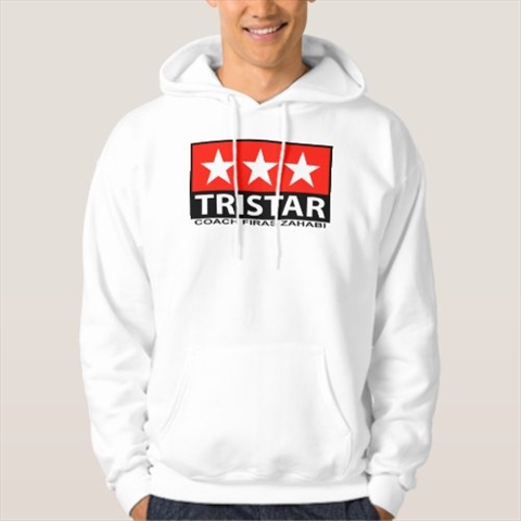 Tristar Coach Firas Zahabi White Hoodie