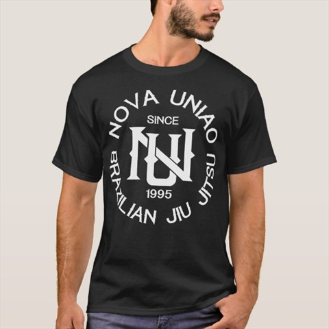 Nova Uniao Brazilian Jiu Jitsu Black T-Shirt