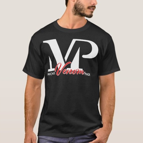 MVP Michael Venom Page Black T-Shirt