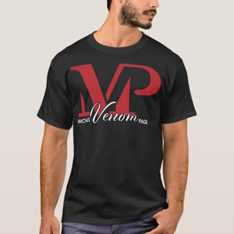 MVP Michael Venom Page Black T-Shirt