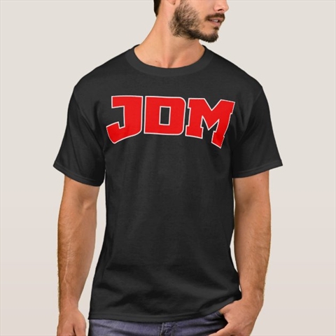 JDM Jack Della Maddalena Black T-Shirt