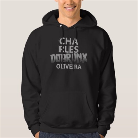 Charles do Bronx Oliveira Black Hoodie