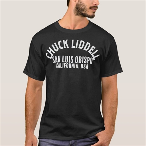 Chuck Liddell The Iceman Black T-Shirt