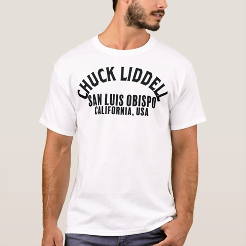 Chuck Liddell The Iceman White T-Shirt