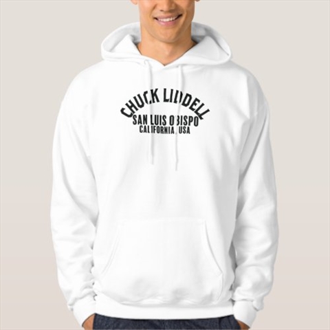 Chuck Liddell The Iceman White Hoodie