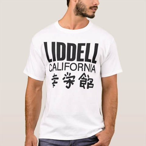 Lidell California Chuck Liddell White T-Shirt