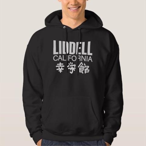 Lidell California Chuck Liddell Black Hoodie