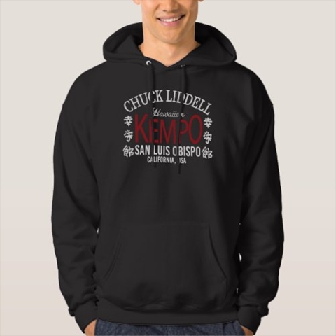 Chuck Lidell Hawaiian Kempo Black Hoodie