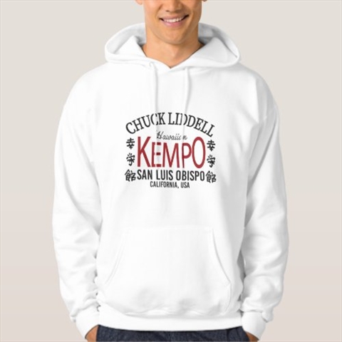 Chuck Lidell Hawaiian Kempo White Hoodie