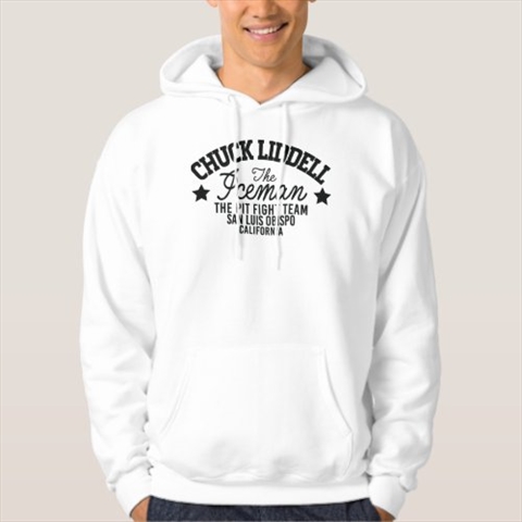 Chuck Lidell The Iceman White Hoodie