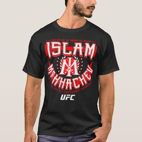 Islam Makhachev Undisputed Lightweight Champion Black T-Shirt