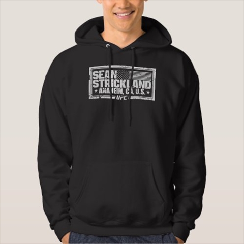 Sean Strickland UFC Black Hoodie