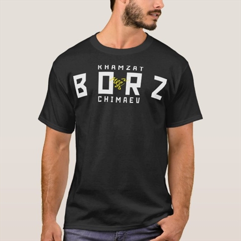 Khamzat Borz Chimaev Black T-Shirt