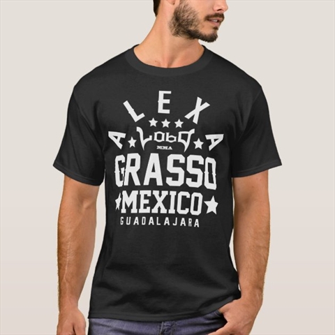 Alexa Lobo Grasso Mexico Black T-Shirt