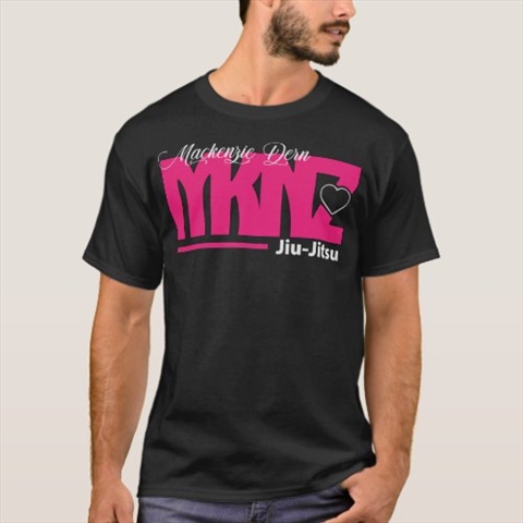 Mackenzie Dern Jiu-Jitsu Black T-Shirt