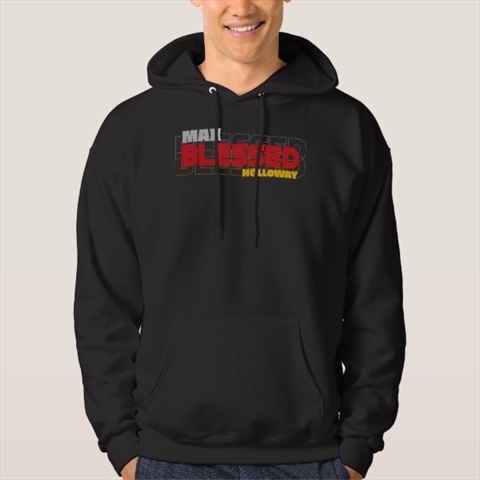 Max Blessed Holloway Black Hoodie