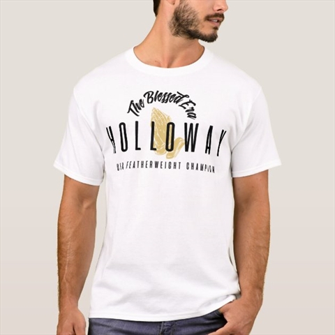 Max Holloway The Blessed Era White T-Shirt