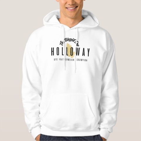 Max Holloway The Blessed Era White Hoodie