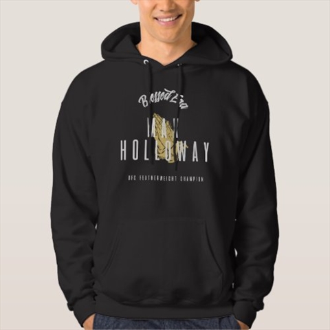 Max Holloway The Blessed Era Black Hoodie