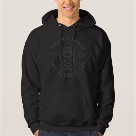 Max Holloway The Blessed Era Black Hoodie